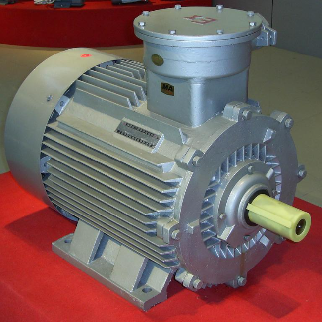 YE3-315L1-4防爆电机45°角实拍